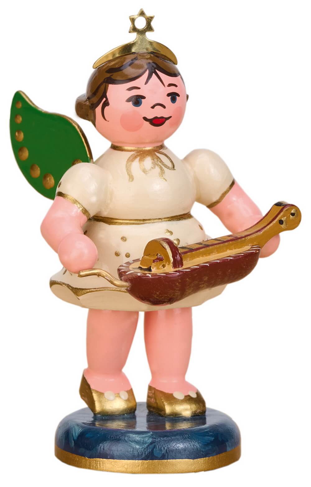 Engel mit Drehleier, 6,5 cm