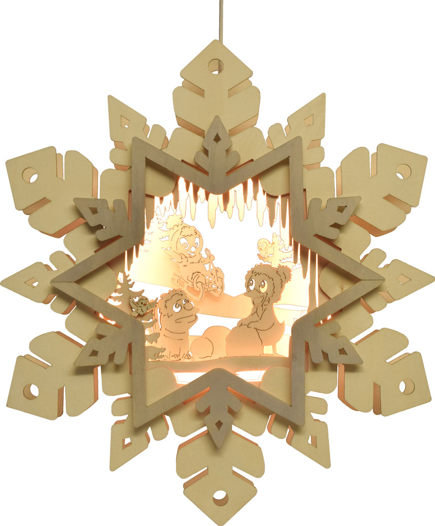 Fensterbild, bel., Pitti, Moppi, Schnatterinchen, LED Stripe Fensterbild, bel., Pitti, Moppi, Schnatterinchen, LED Stripe