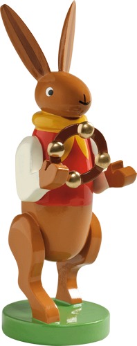 Hasenmusikant mit Schellenring