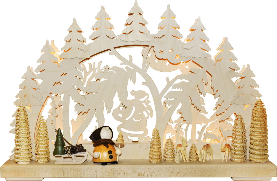 工作用シュヴィッボーゲン、小型クネヒト・ルプレヒト、3D