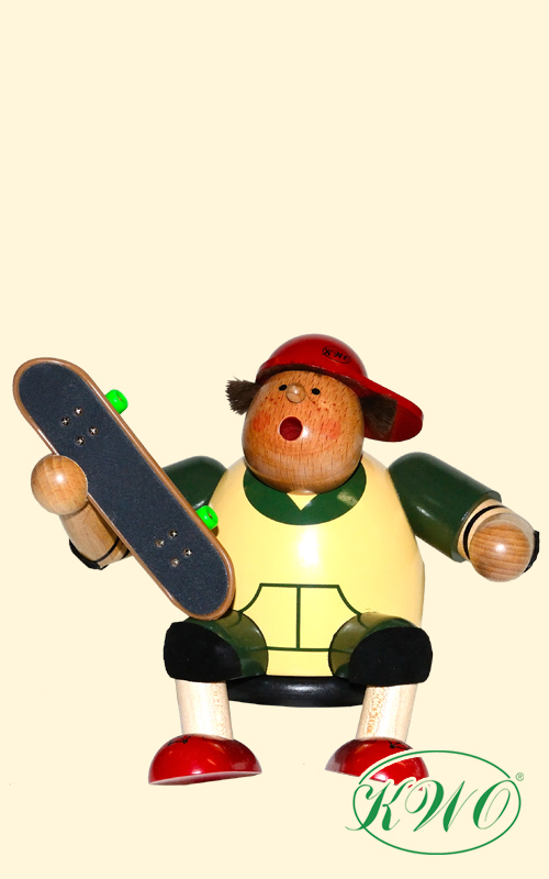 Skateboarder, Kantenhocker, Räuchermann