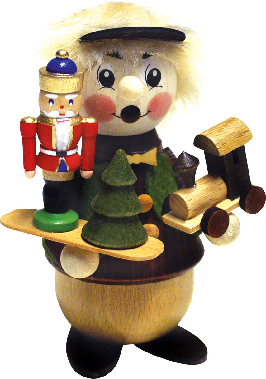 Ore Mountain boy with nutcracker, short clogs