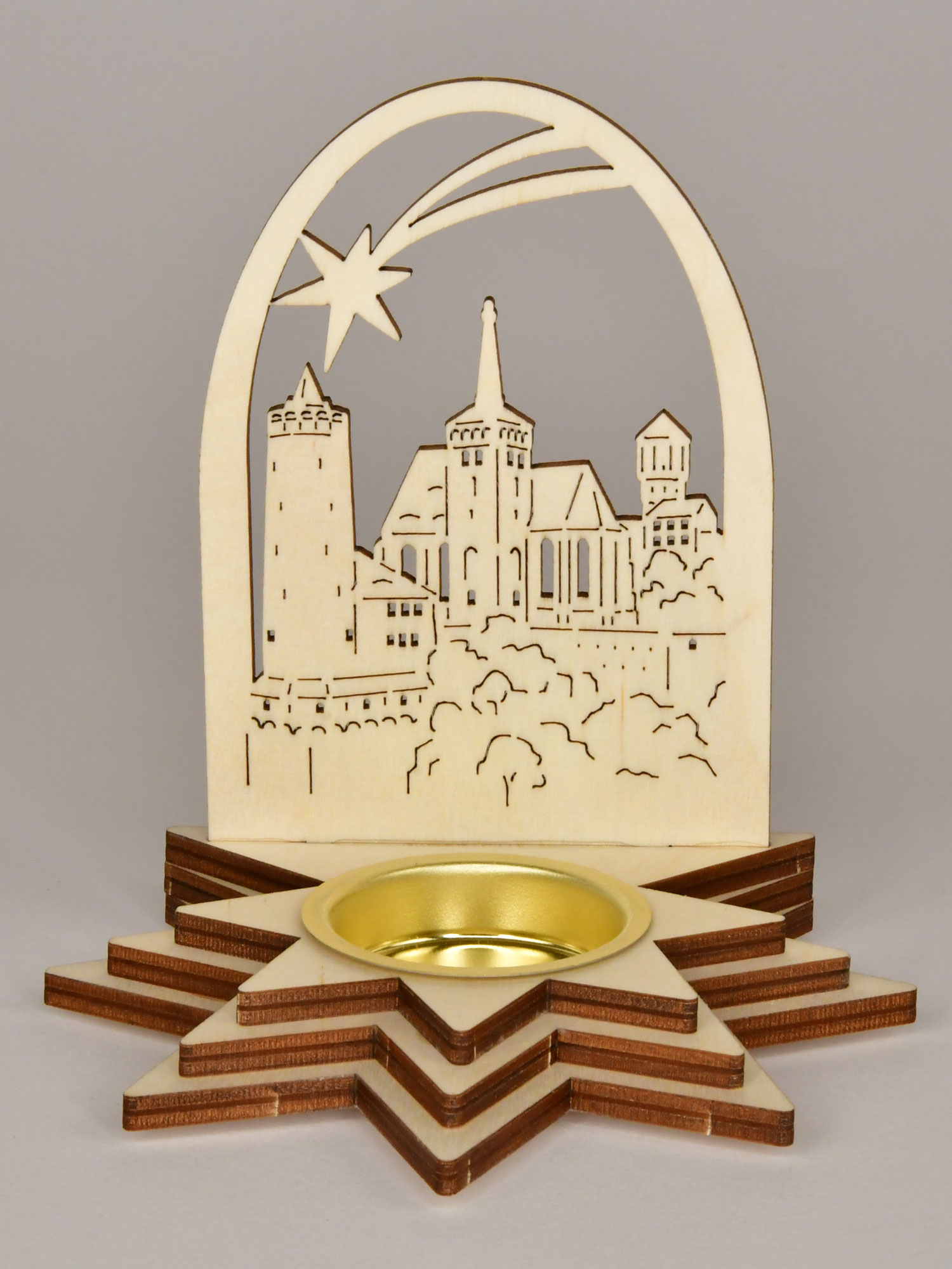 Shadow play, Bautzen with star