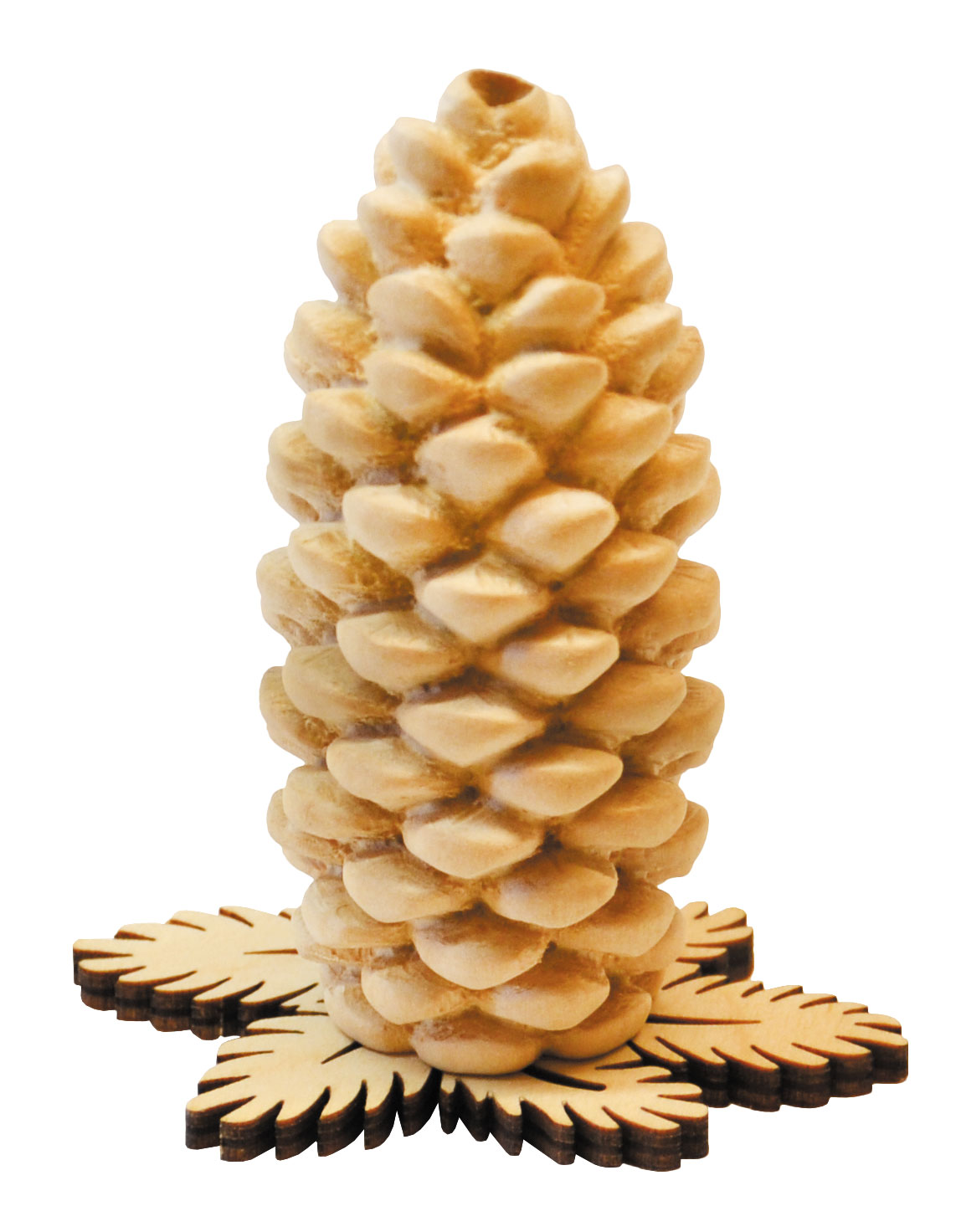 Cone de incenso pequeno, natural