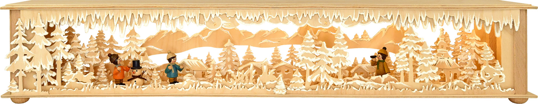 Large room light, for winter sports, hoarfrost