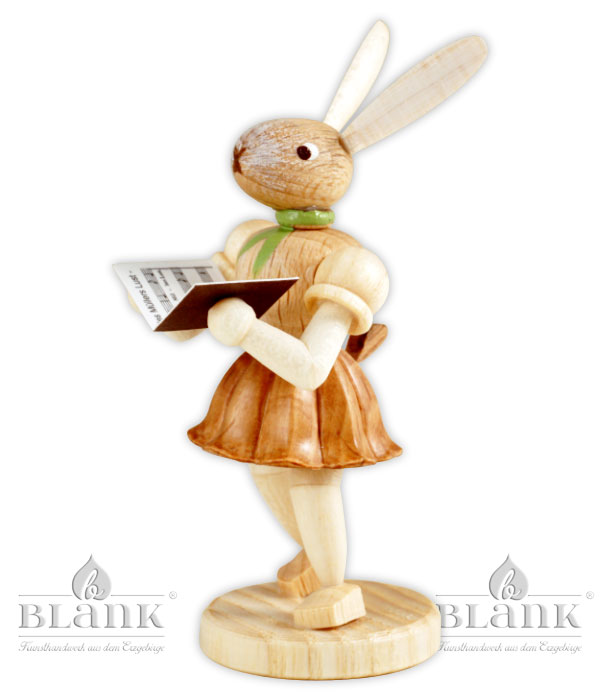 Osterhase als Sänger, natur