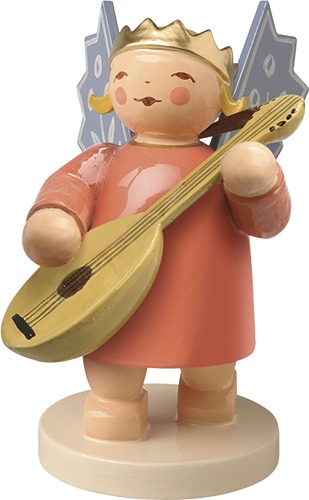 Kronenengel mit Laute