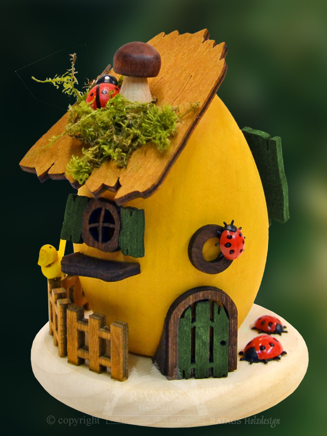 Mini-Räucherhaus, Glückskäfertreff