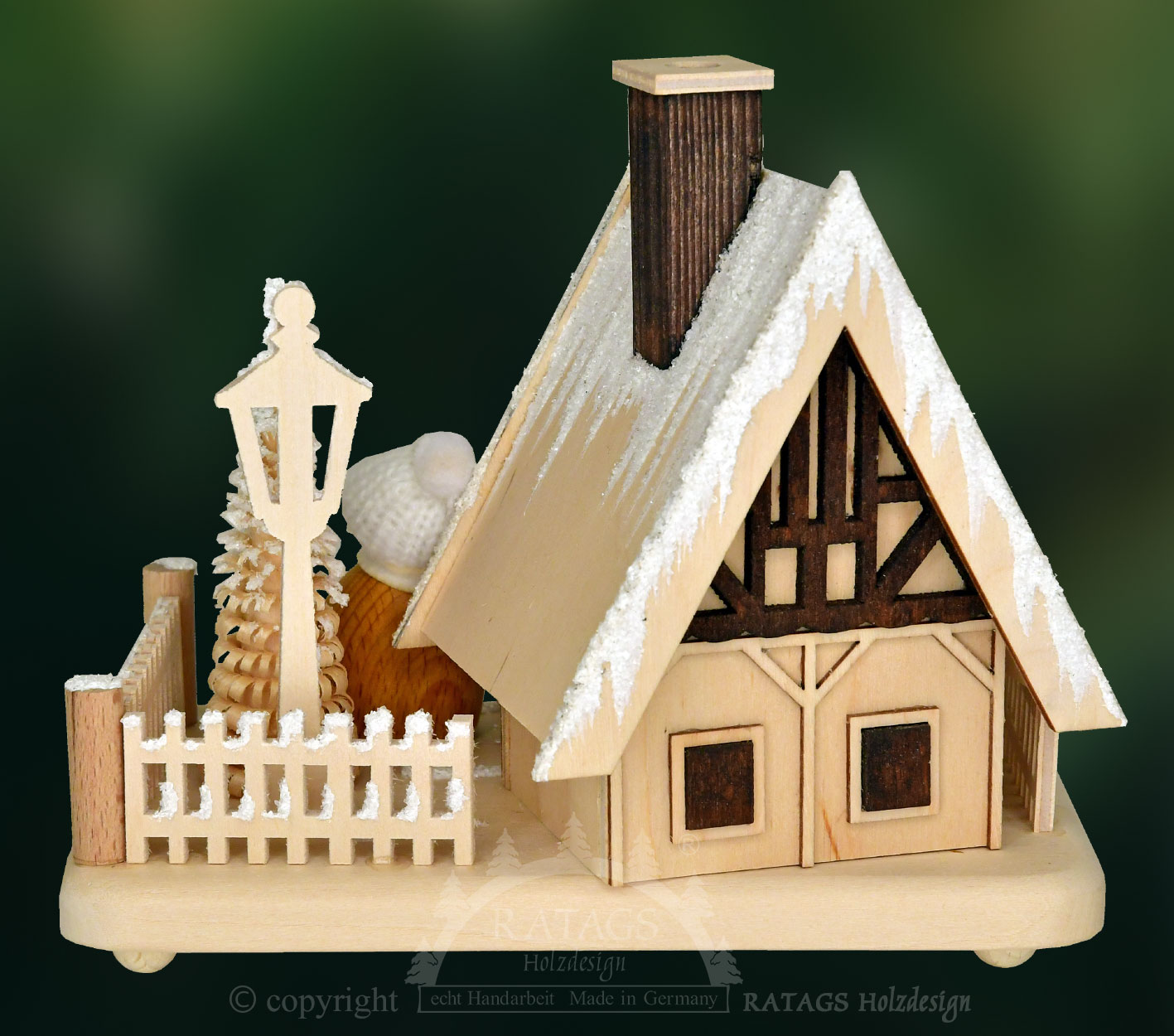 Incense house, Snow-Molly, hoarfrost