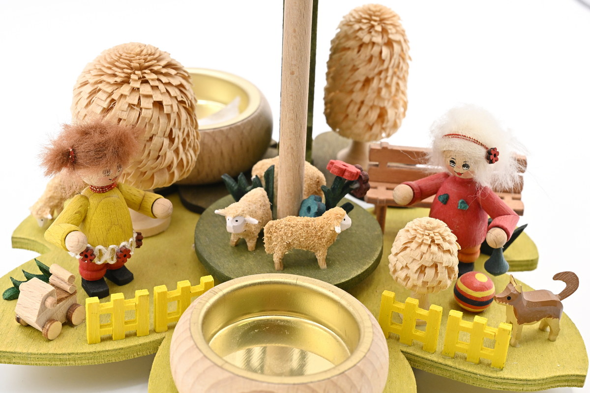 Blattpyramide, Spielgarten