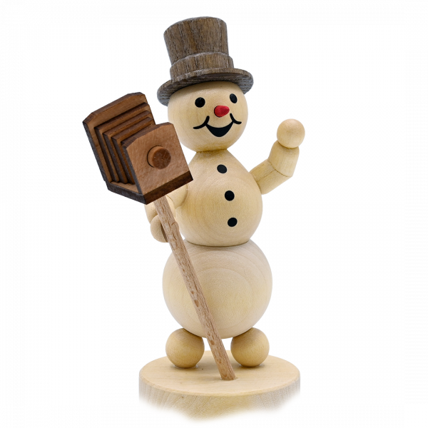 Snowman photographer