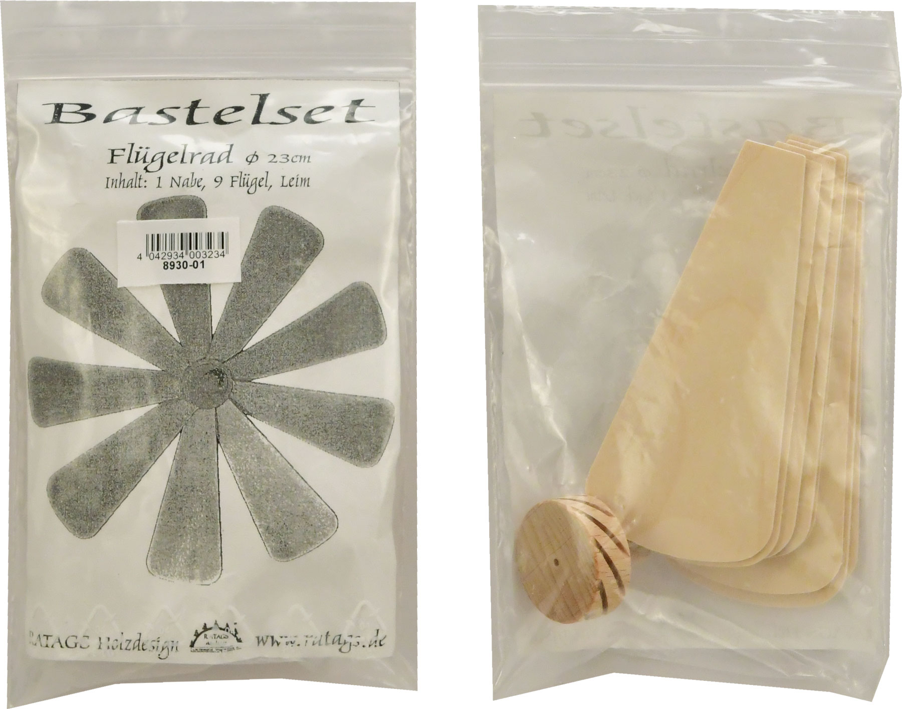 Bastelset, Flügelrad d 23cm