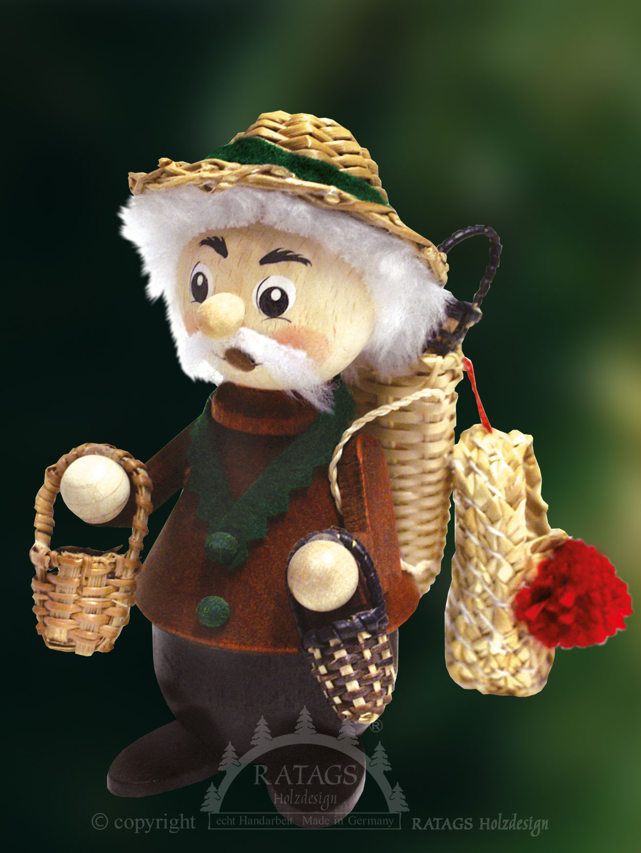 Kurzlatscher, basket seller