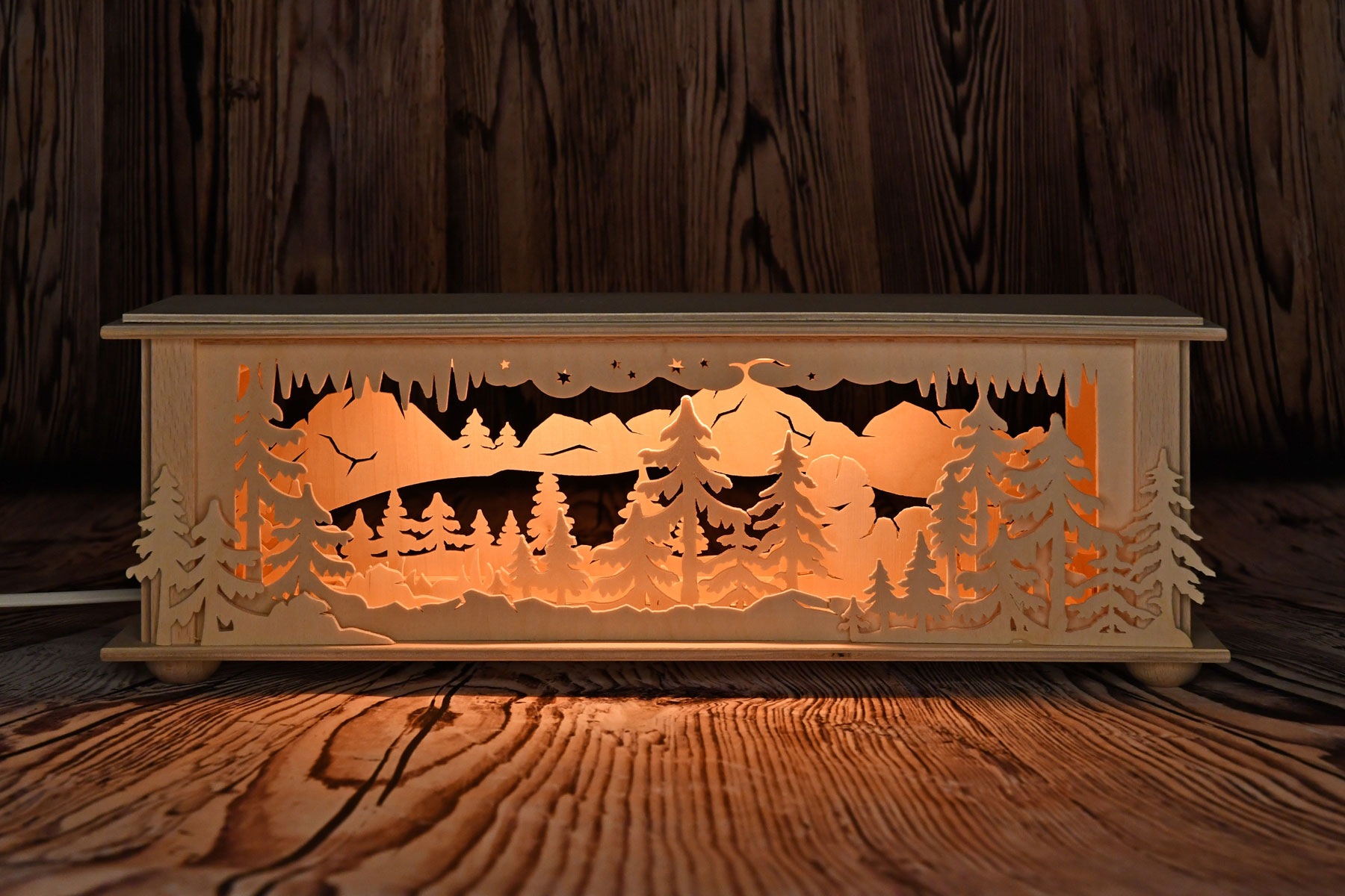 LED room light for fir trees, medium size