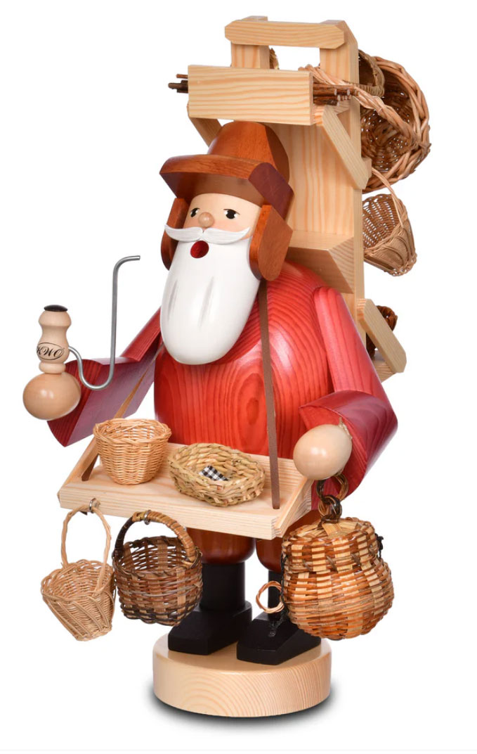 Large basket dealer, incense burner