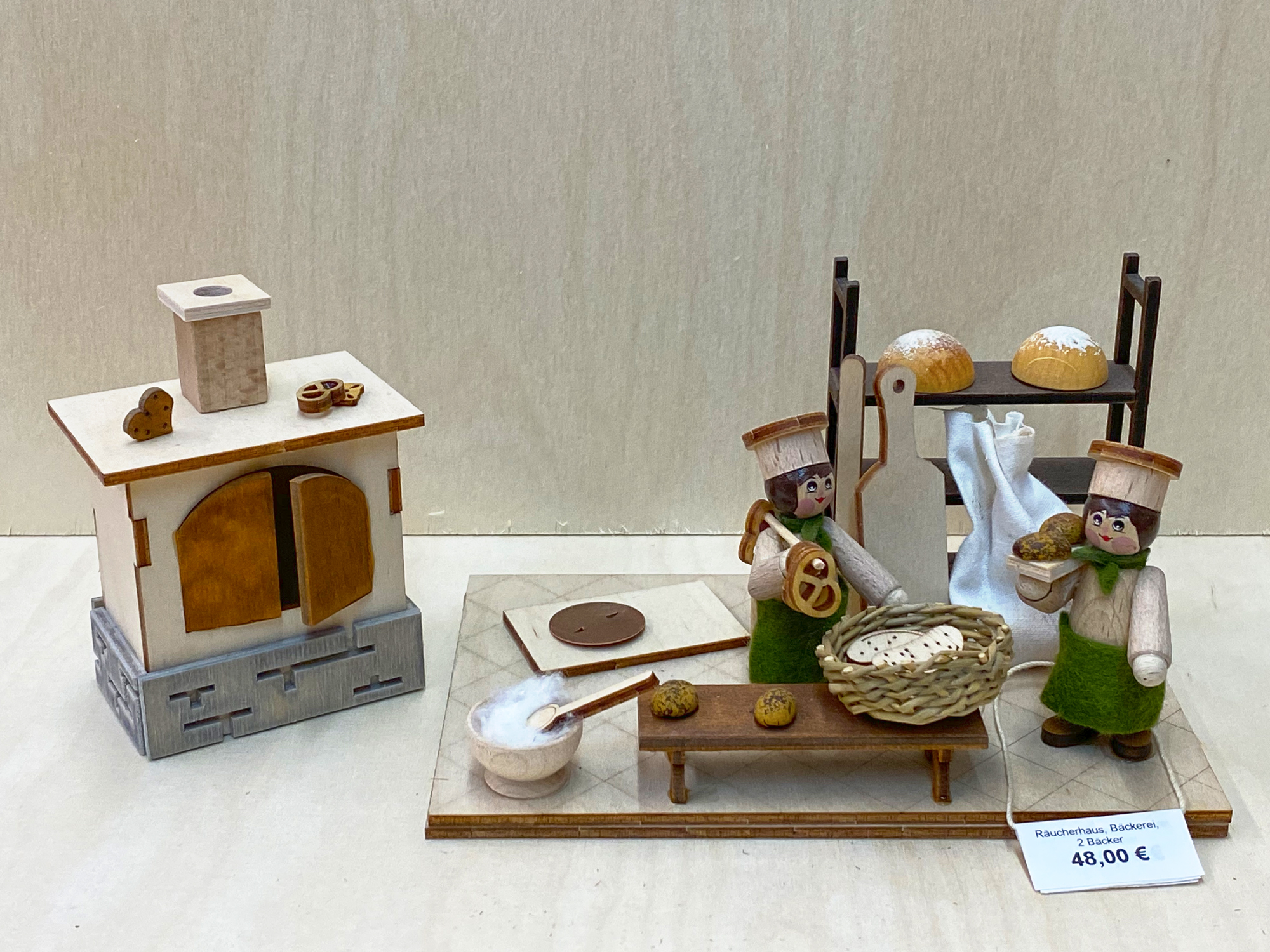 Räucherhaus, Bäckerei, 2 Bäcker Räucherhaus, Bäckerei, 2 Bäcker