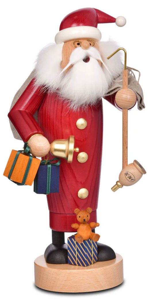 Père Noël, figurine fumante