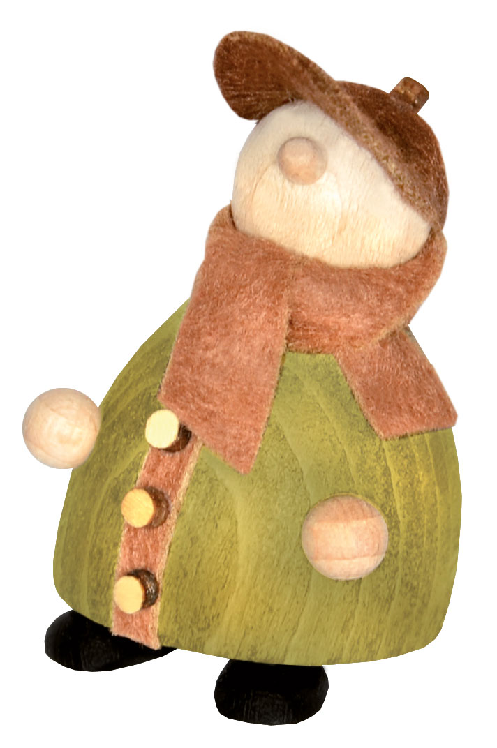 Molli, Junge Linie, skiebermütze, grønn/