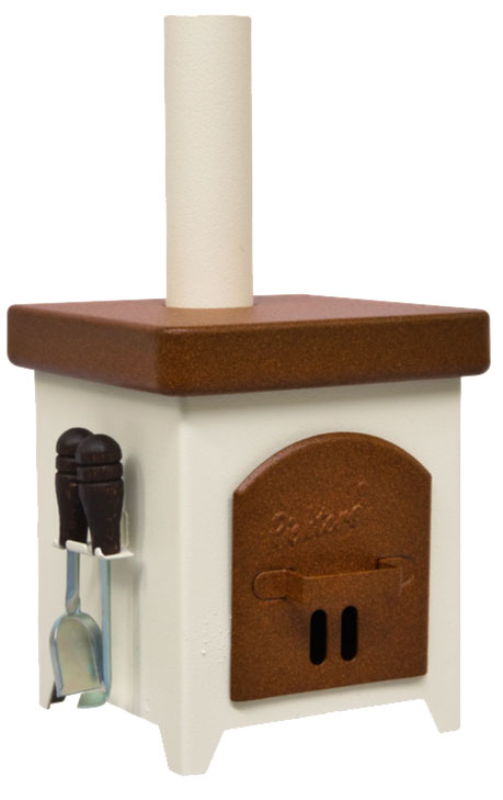Räucherofen Hüttenofen braun/beige