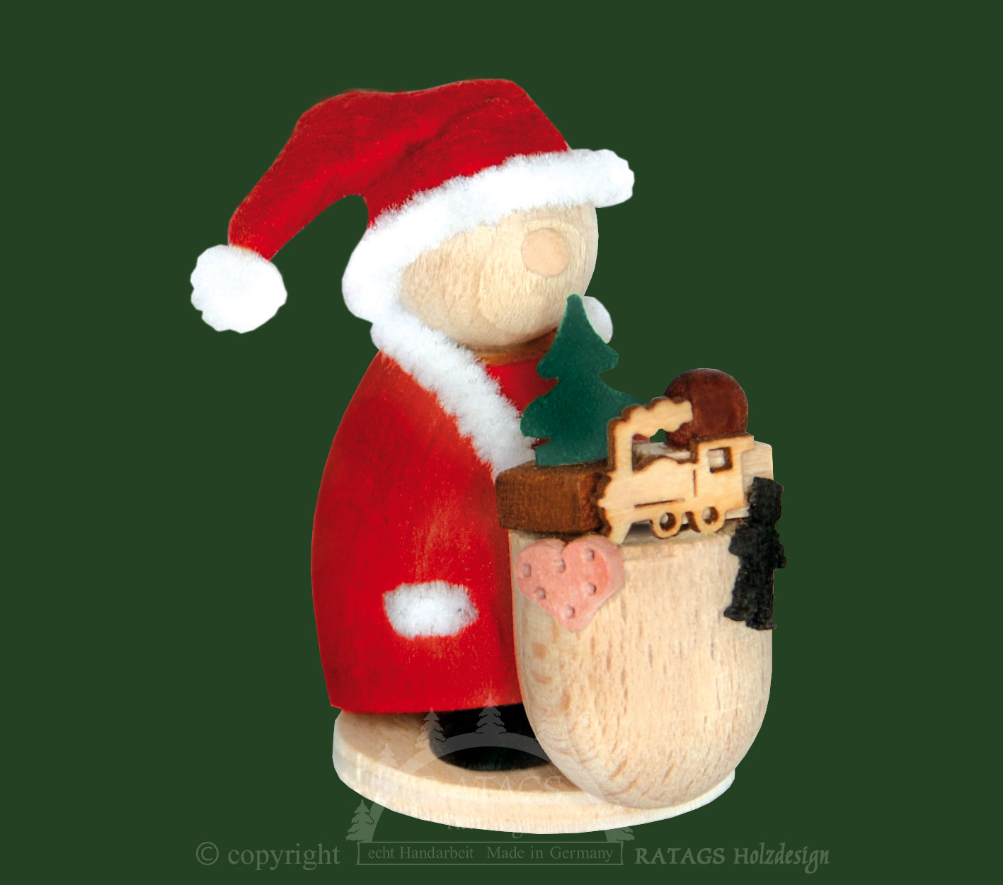 Molli, Junge Linie – Santa Claus red,