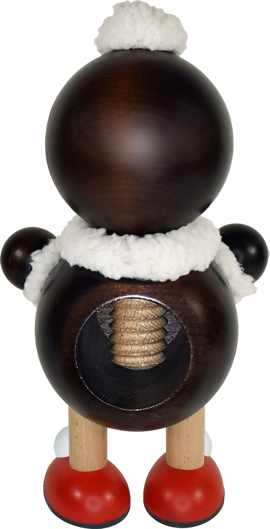 Pitti Nussknacker, klein, ca. 18,5 cm Schraubnussknacker