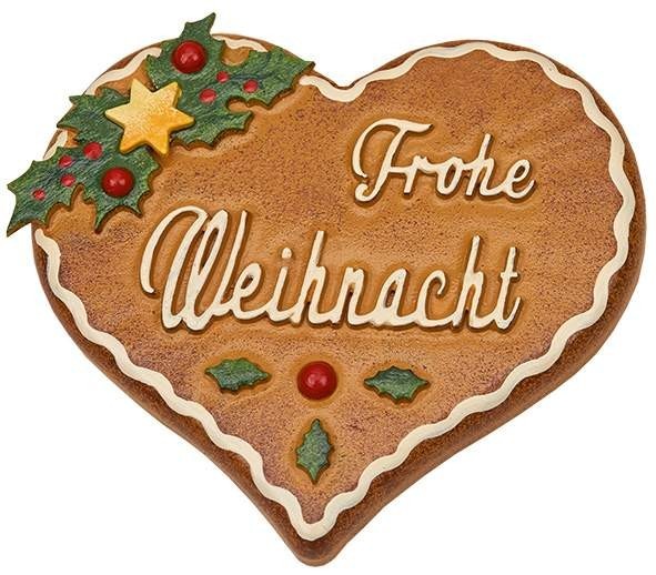 Magnetpin Pfefferkuchenherz