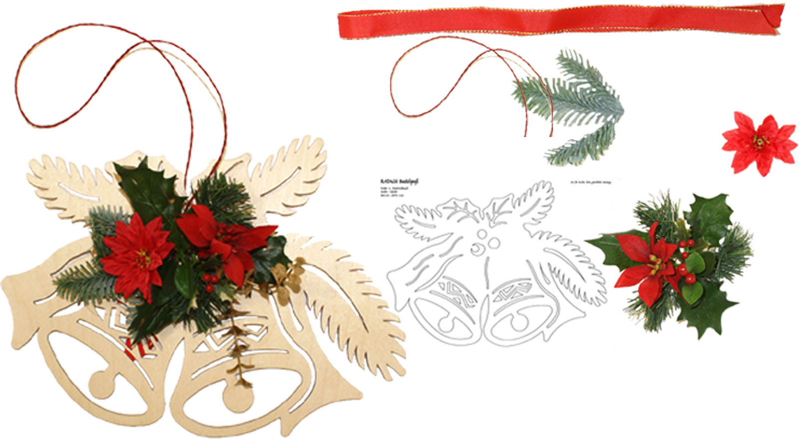 BS FB Bell, sawn out with floristry