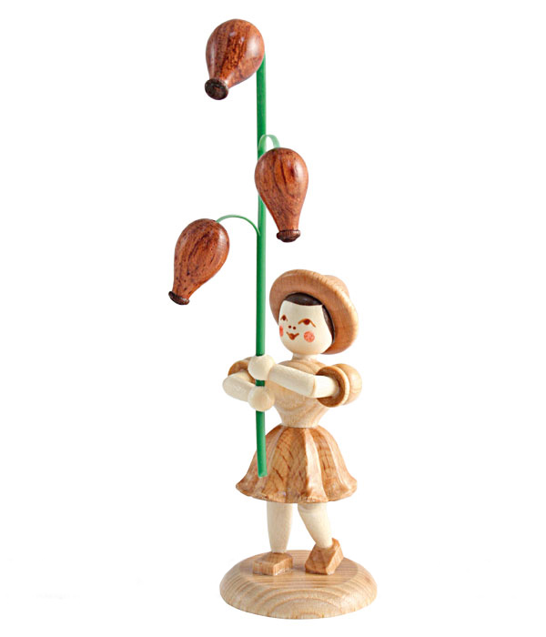 Flower child with rose hip, natural