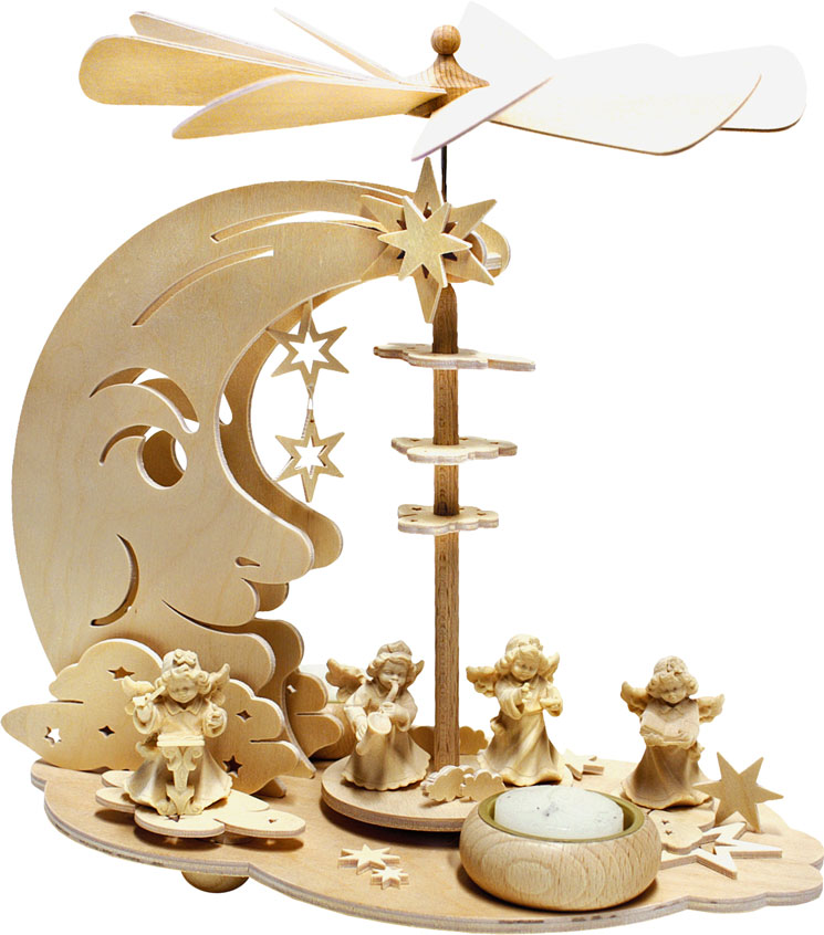 Moon pyramid, heavenly musicians