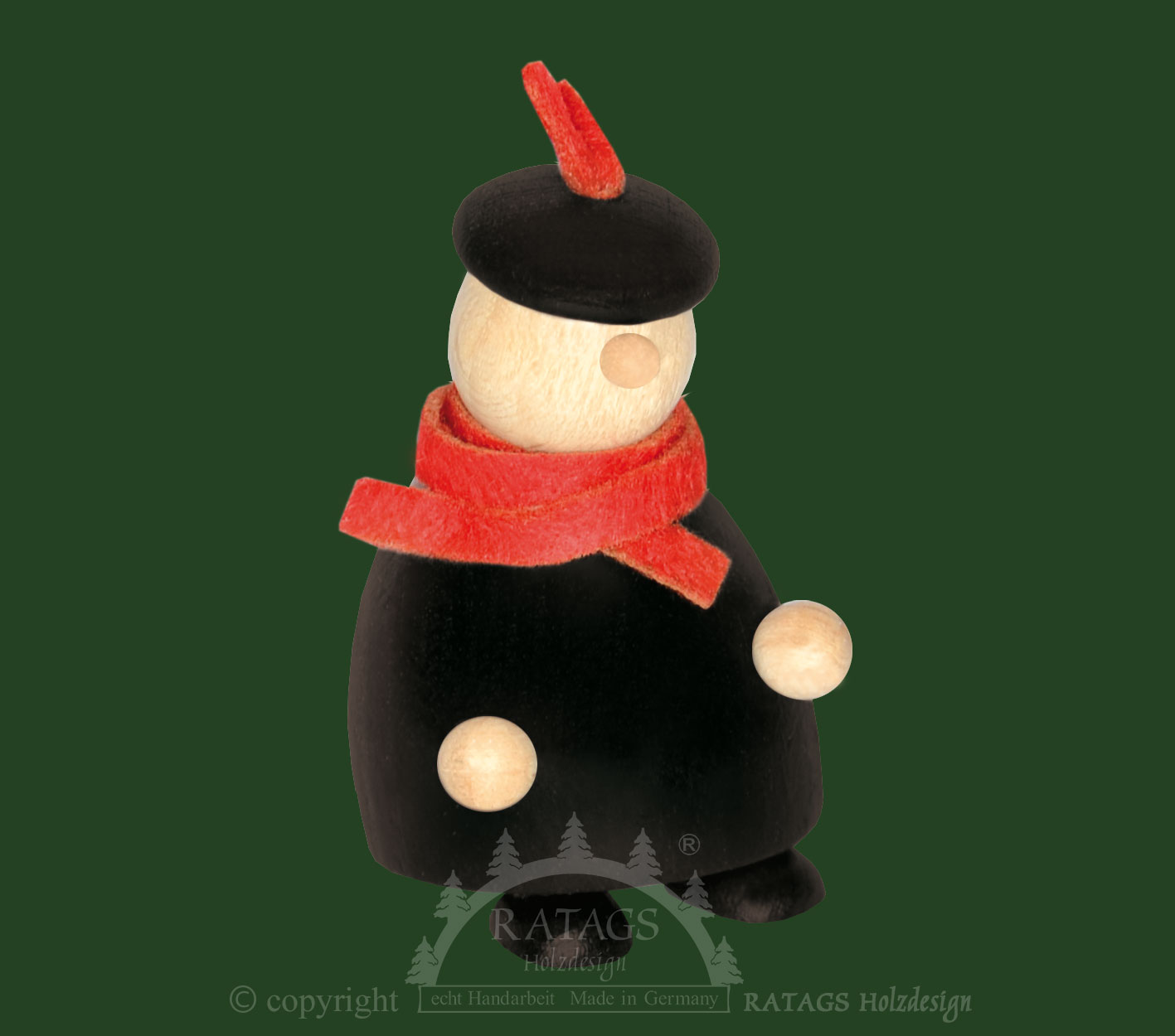 Molli, Junge Linie, roter Schal, Baskenm Molli, Junge Linie, roter Schal, Baskenm