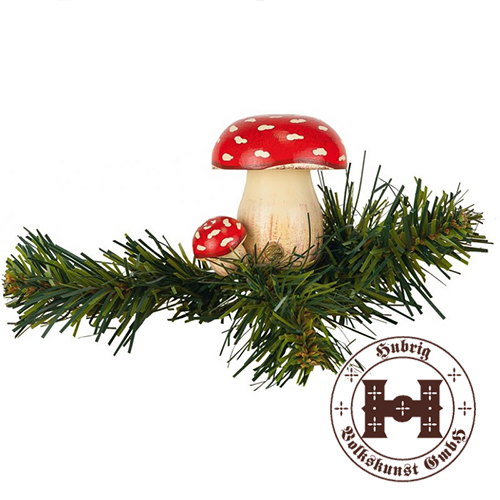 Tree clip fly agaric 5.5 cm