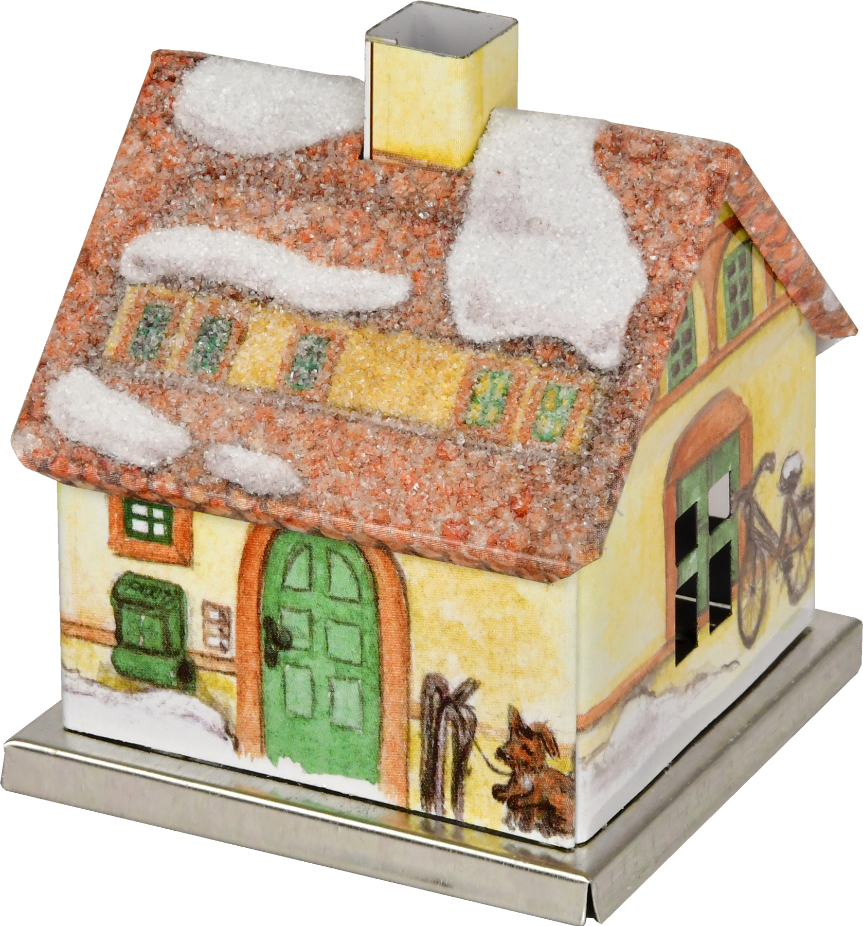 KNOX metal incense house – range B No. 1 townhouse