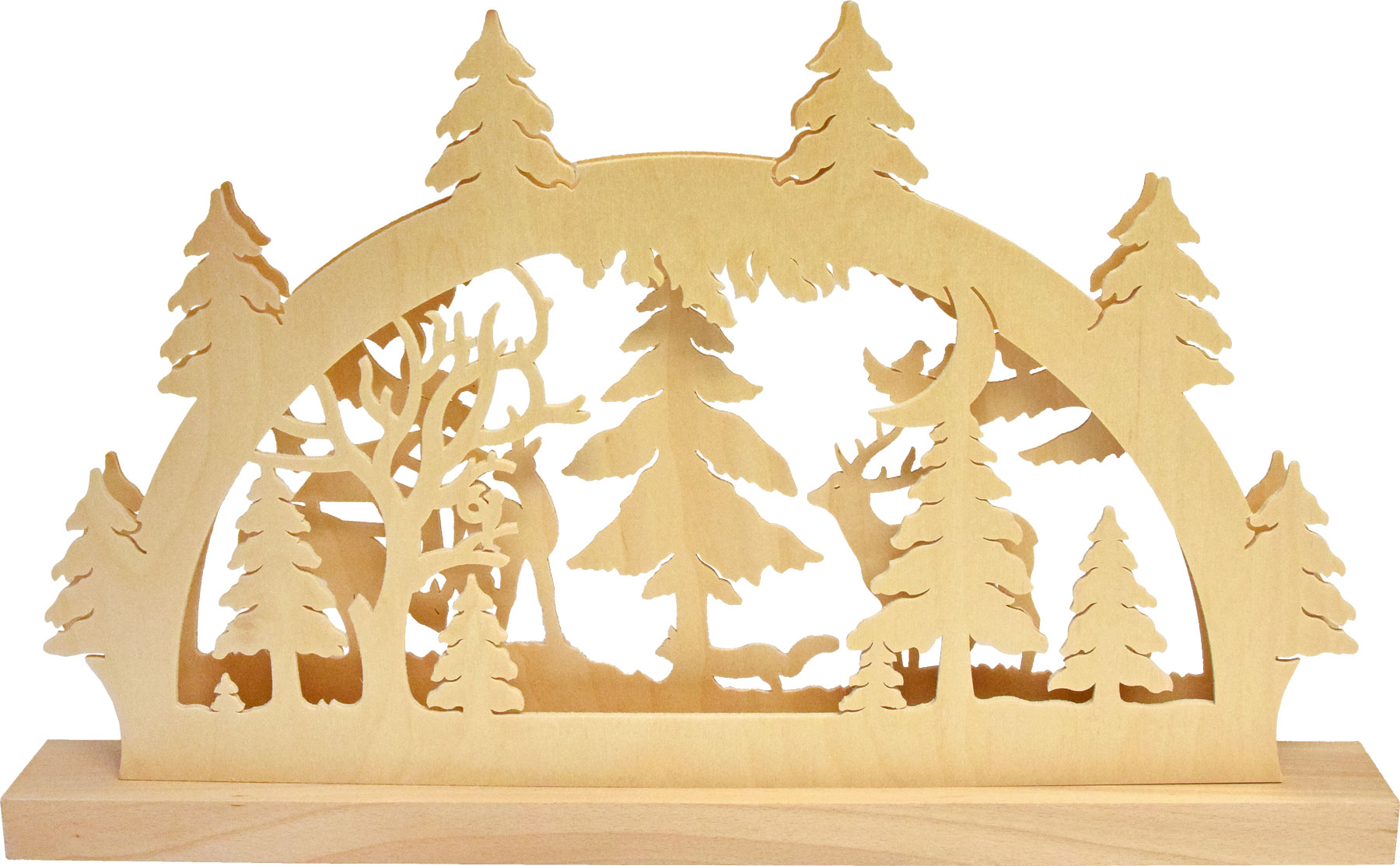 Crafting candle arch, small, deer in the forest