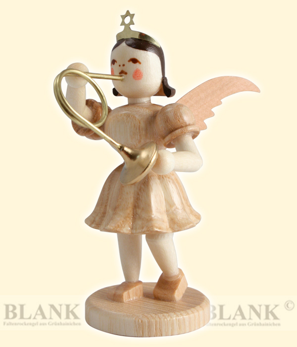 Engel Kurzrock mit Waldhorn