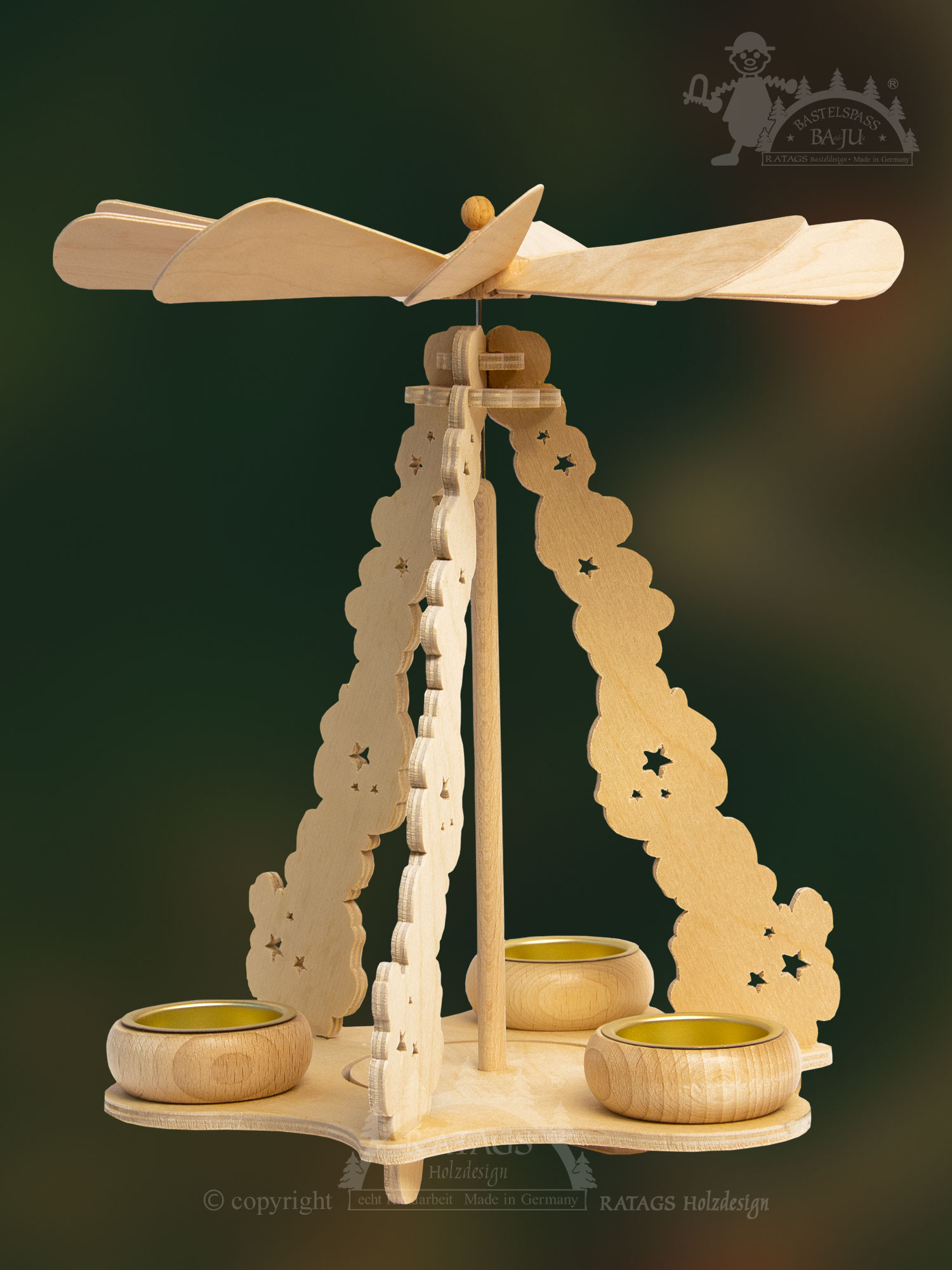 BS Cloud Pyramid, TL Craft set cloud pyramid, tealights