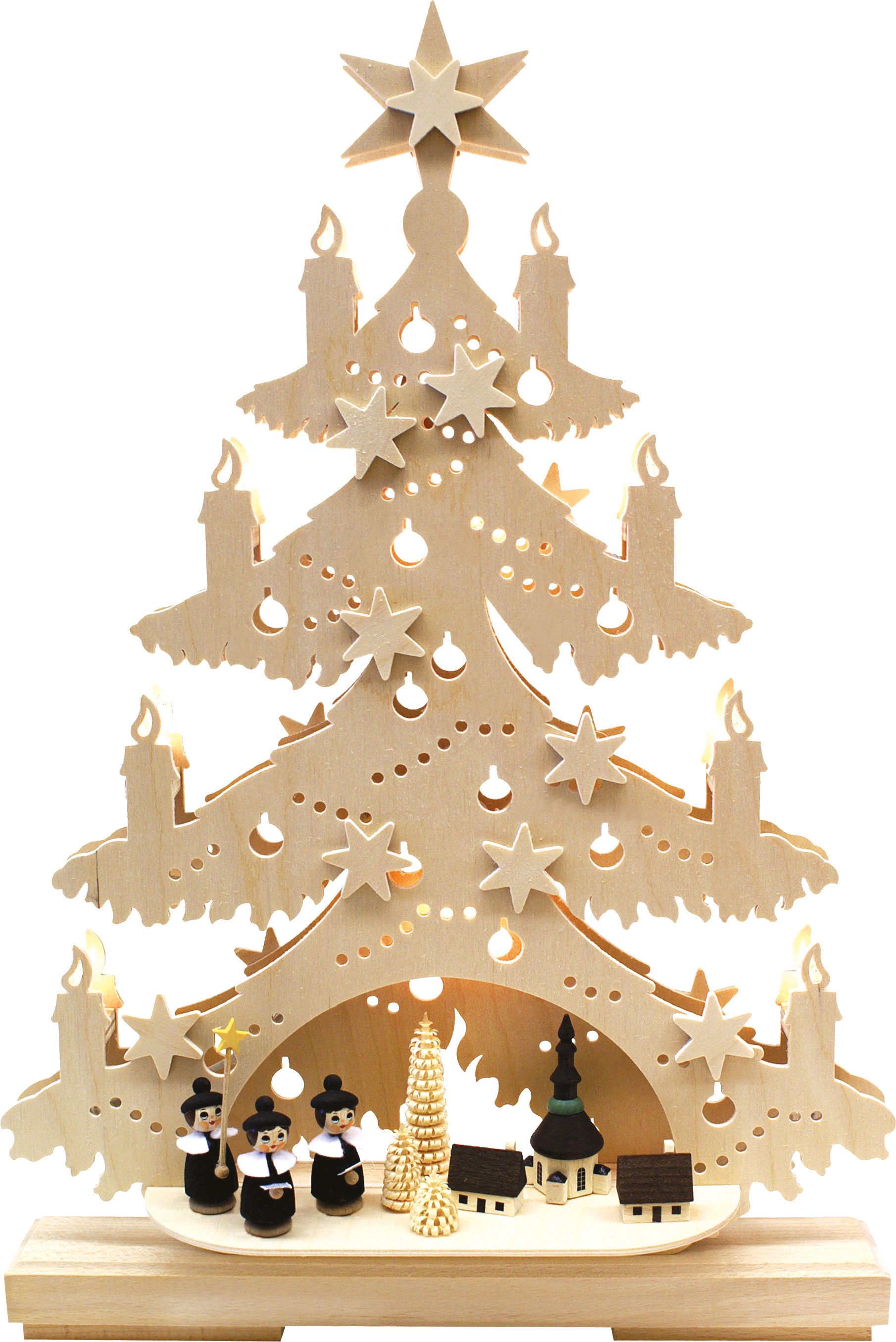 Small fir tree, Seiffen choirboys