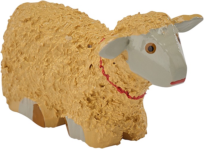 Schaf liegend