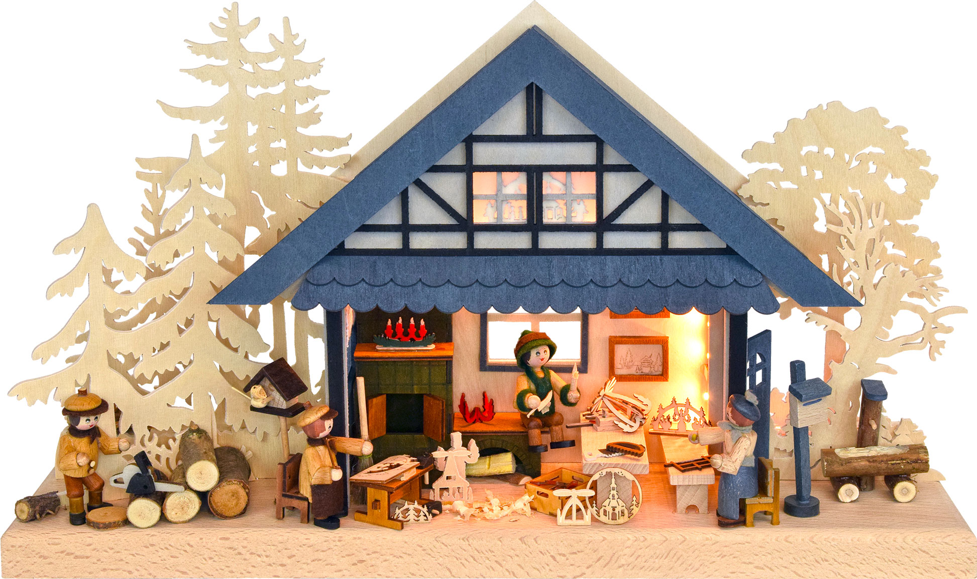 Arco de luz LED 3D pequeno, Kunsthandwerkerstübchen