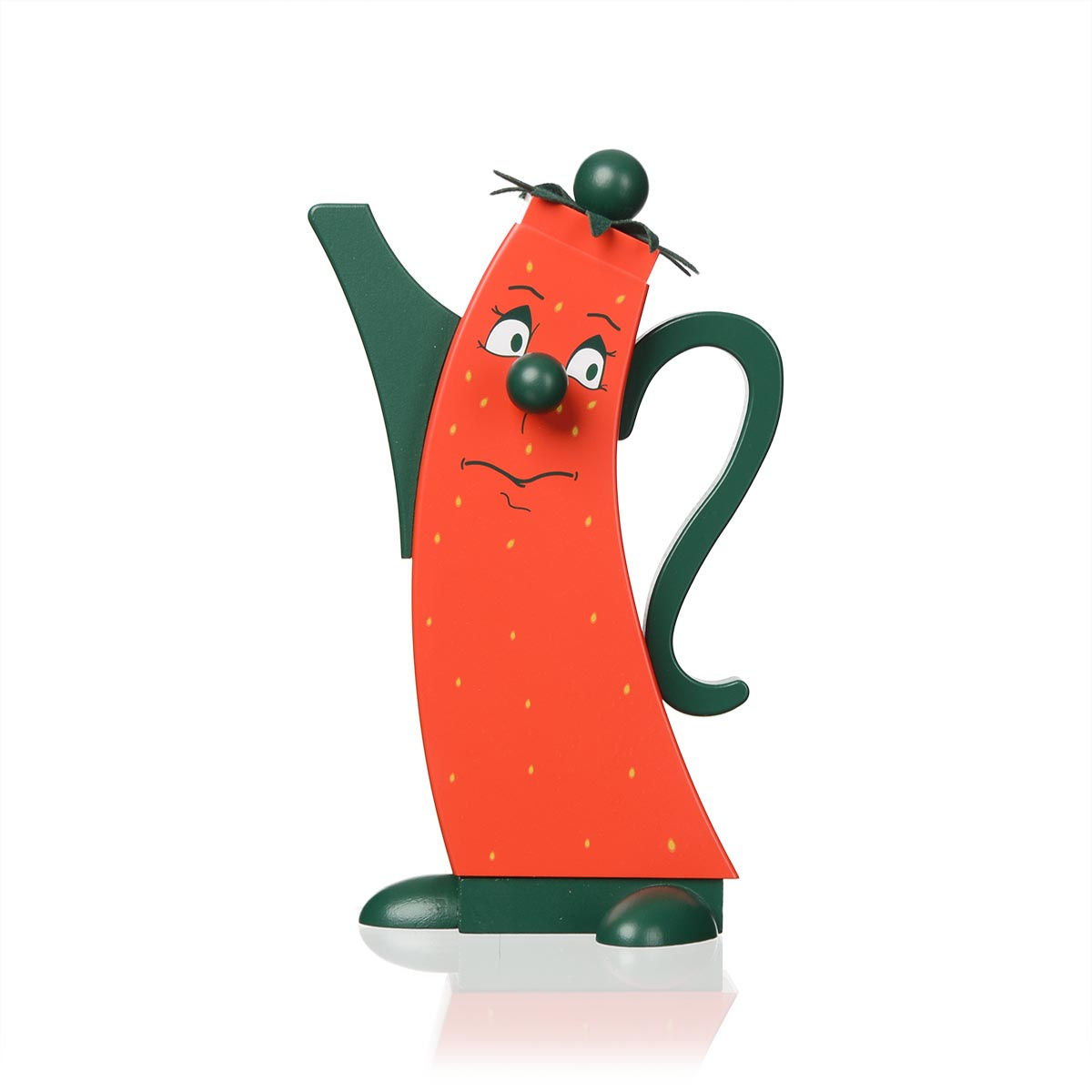 Modern incense burner figure, strawberry, 12x7x21cm