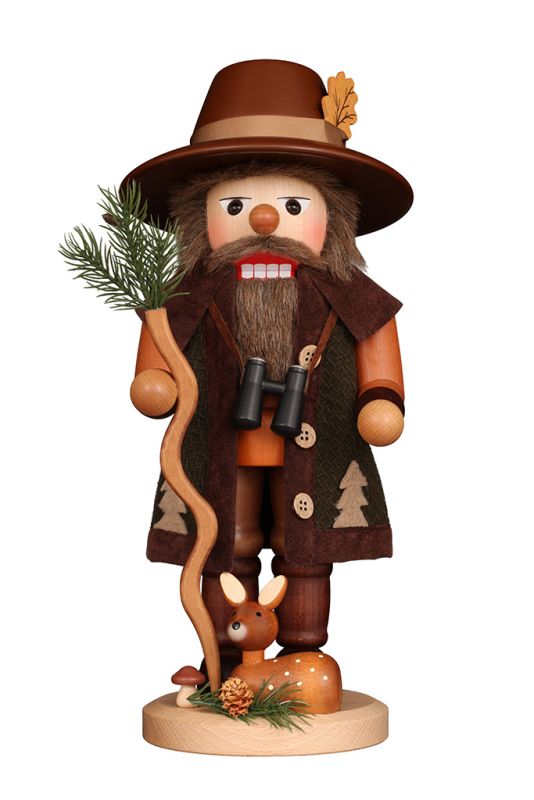 NK Waldmann with fawn, natural Height: 39.5 cm