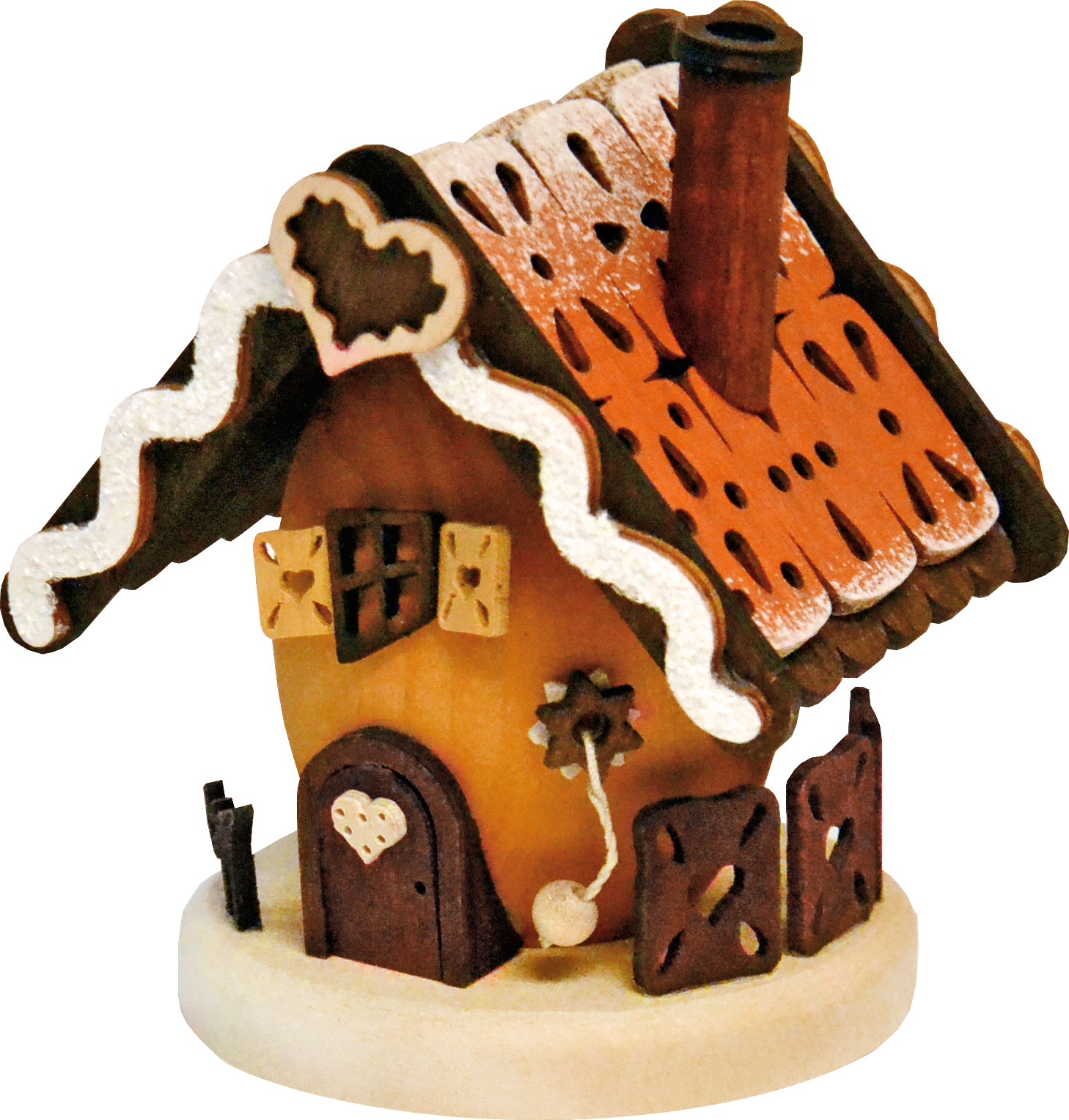 Mini-Räucherhaus, Pfefferkuchenhaus