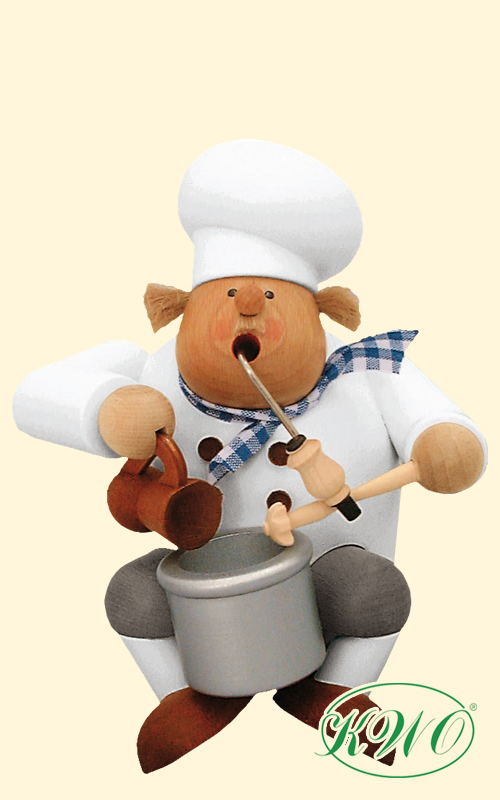 Koch, Kantenhocker, Räuchermann