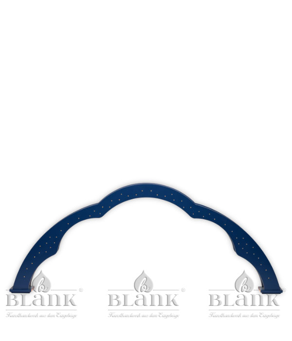 Electric coloured cloud arch