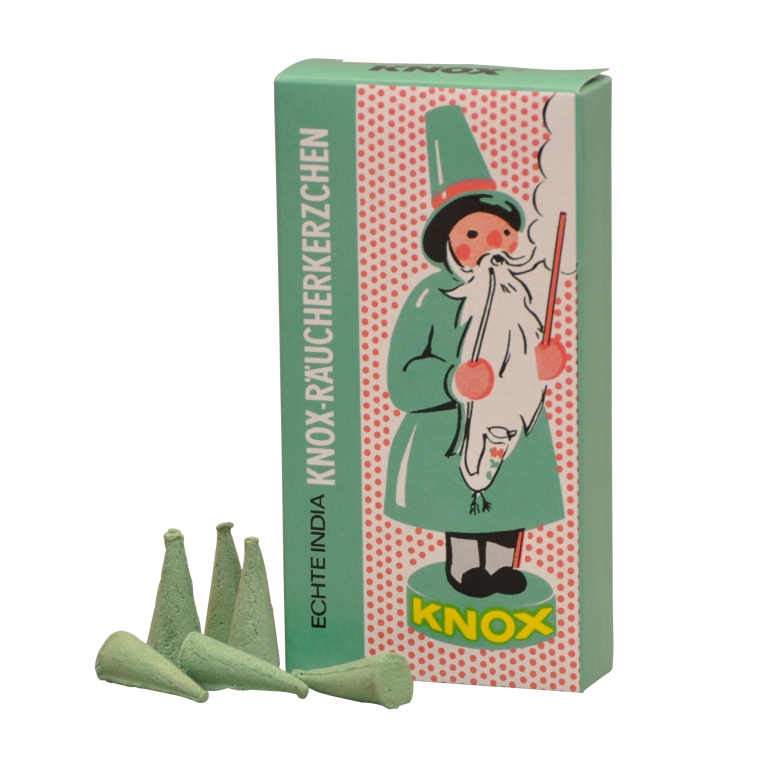 KNOX - Ostalgie incense cones fir incense, sandalwood