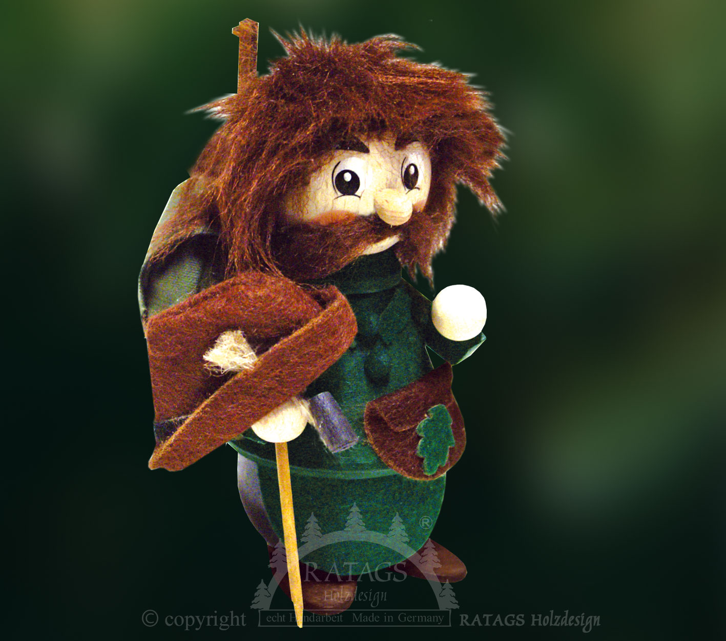 Räuchermännchen, Förstermännel Räuchermännchen, Förstermännel