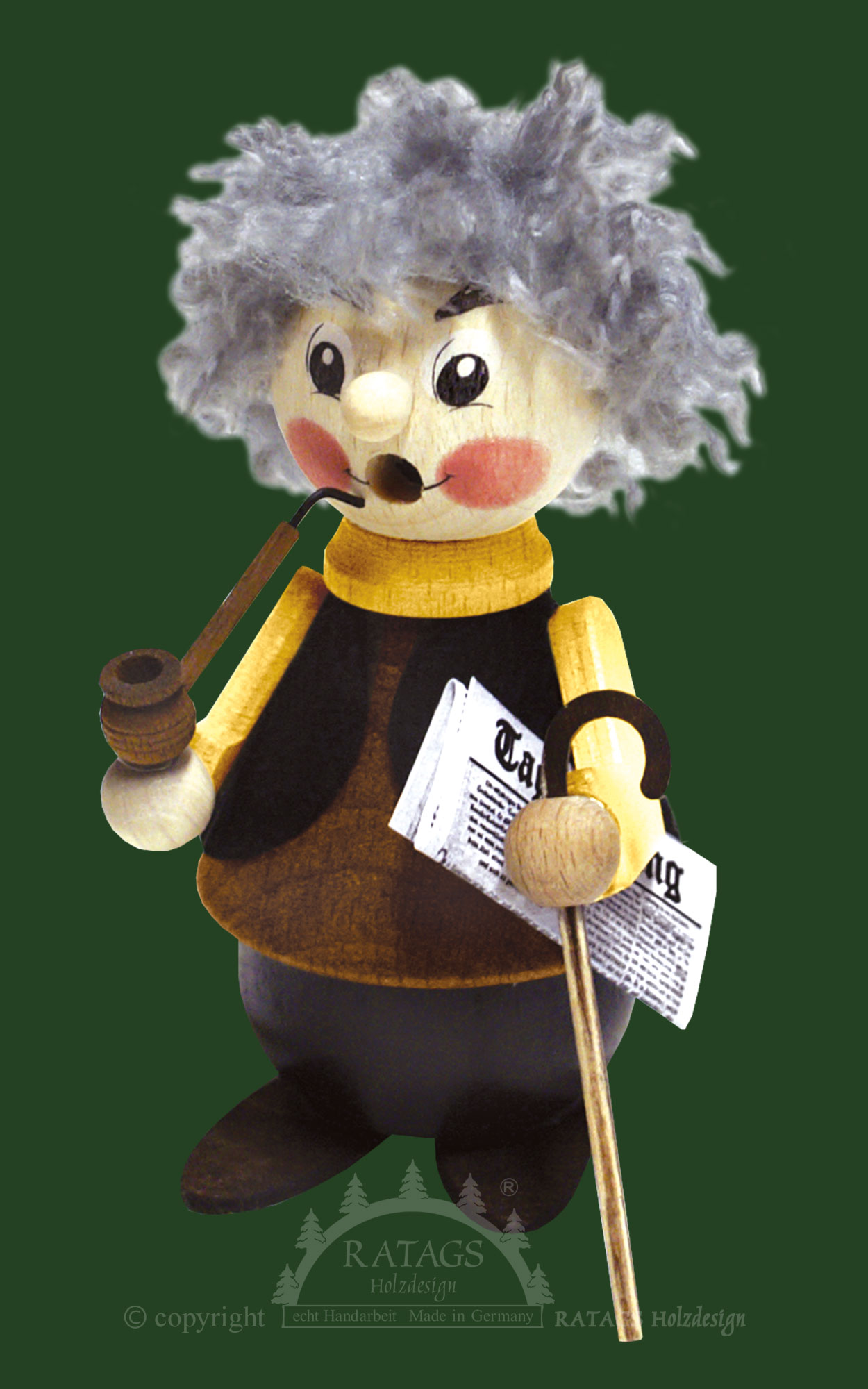 Räuchermännchen, Opa Räuchermännchen, Opa