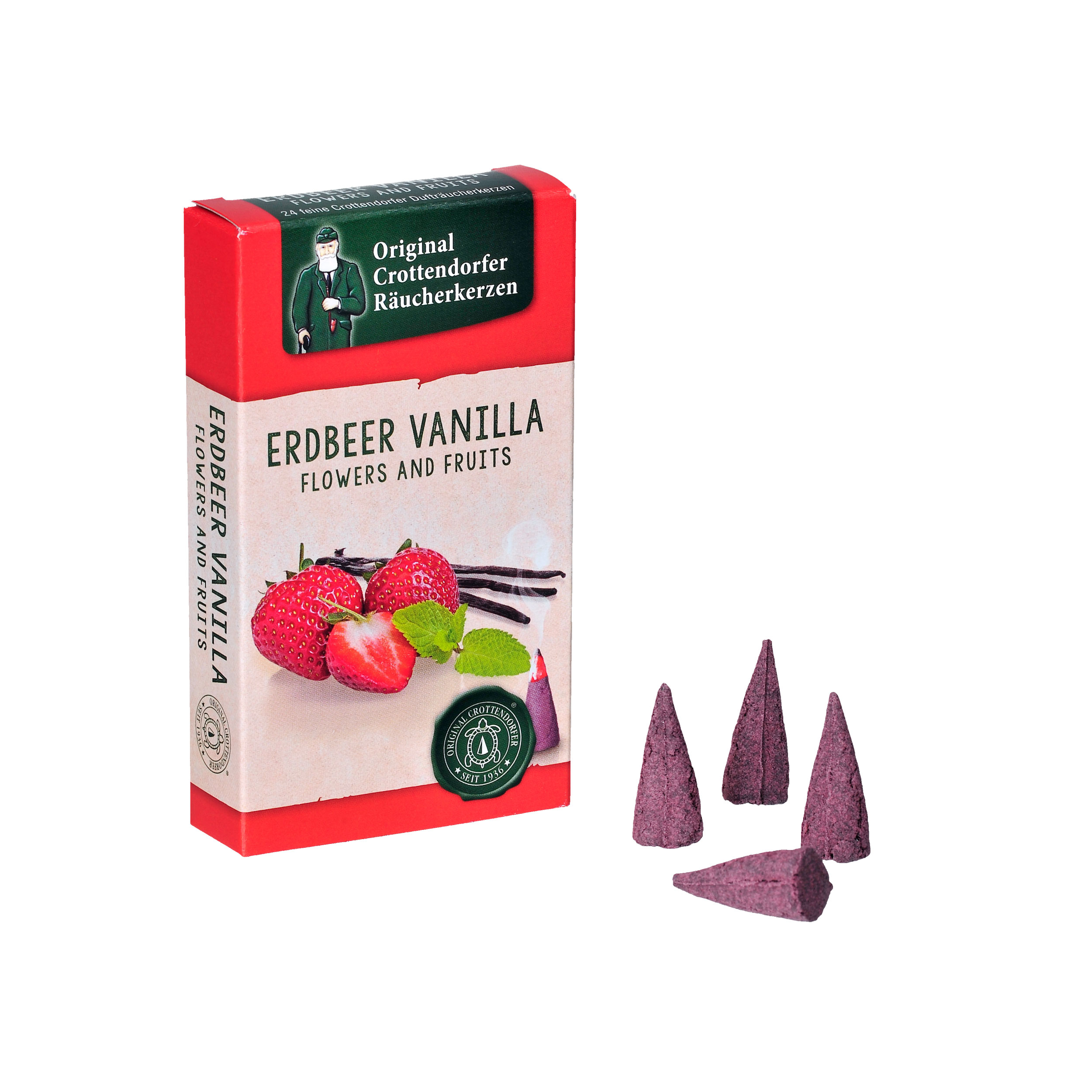 Räucherkerzen Erdbeer - Vanilla Sommerdüfte