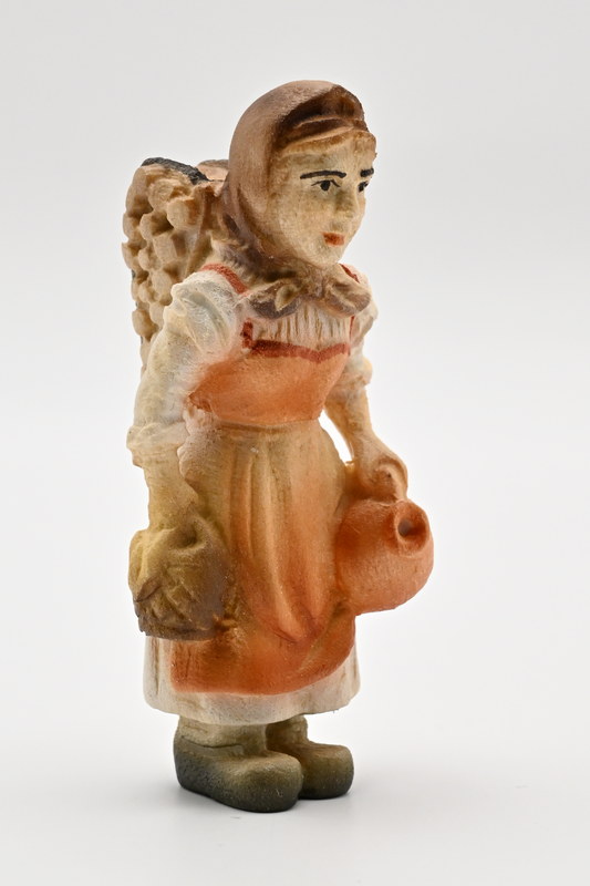 Forest woman, jug, basket, pannier, coloured 70 mm