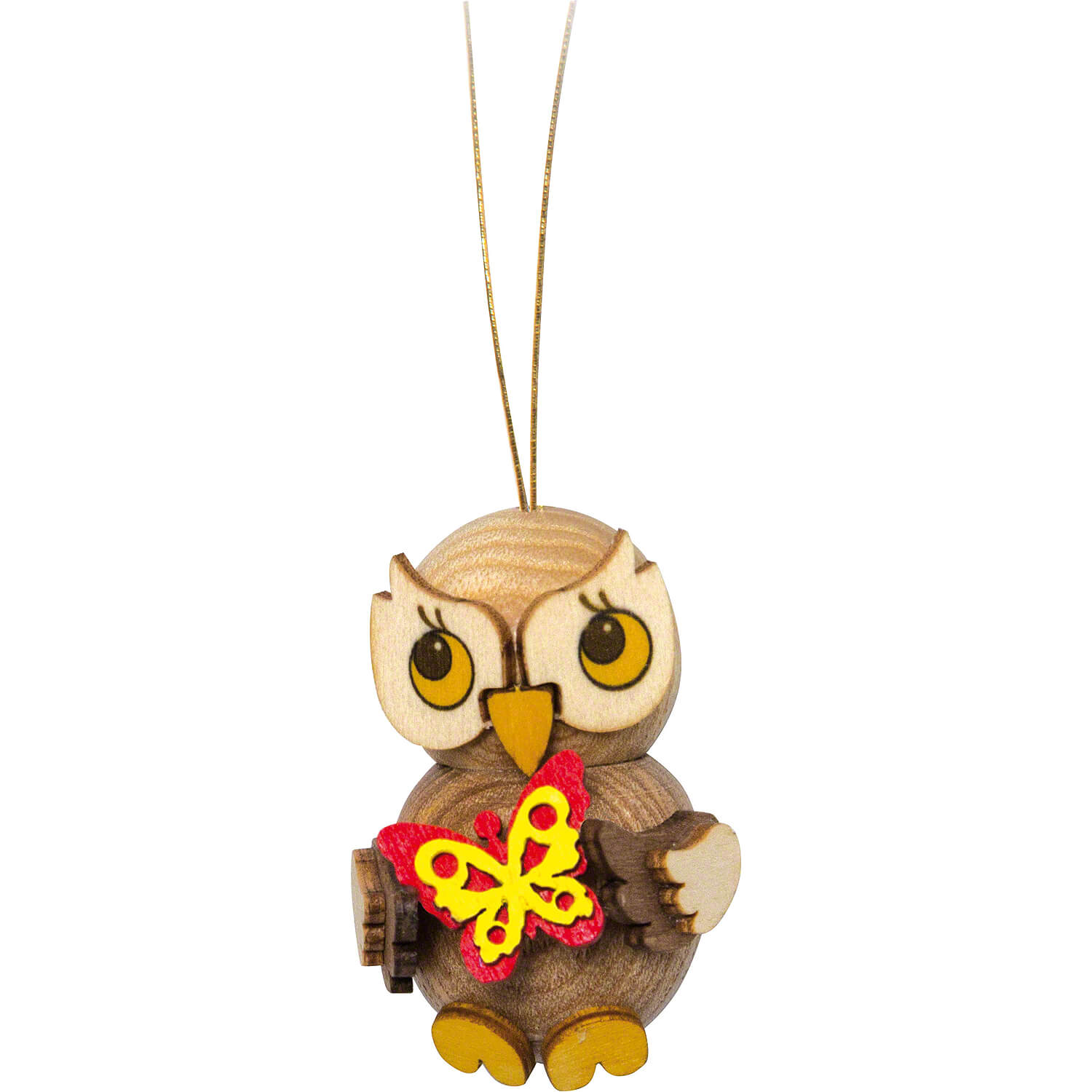 Eulenkind mit Schmetterling