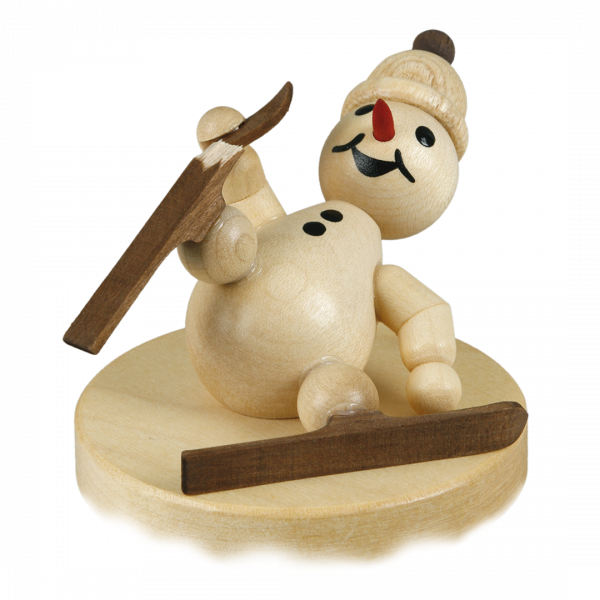 Schneemann, Junior, Skiunfall Sockel 7 cm Schneemann, Junior, Skiunfall Sockel 7 cm